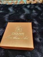 Zsolnay ginkgo jewelry set