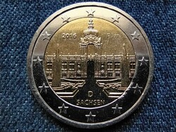 Germany Saxony state 2 euro 2016 f (id63634)
