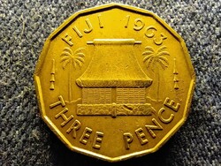Fidzsi-szigetek II. Erzsébet 3 penny 1963  (id80124)