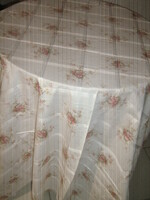 Beautiful vintage rose light damask tablecloth new