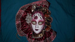 Fairy tale - Venice - carnival porcelain mask - wall decoration 25 x 25 cm according to the pictures 24.