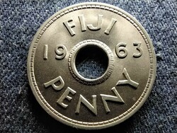 Fiji Islands ii. Elizabeth 1 penny 1963 (id80110)