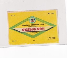 Salon beer label