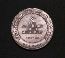 Large (50mm) German Nazi ss Imperial Commemorative Medal #1