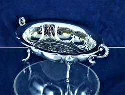 Dreamlike, antique silver offering, German, ca. 1890 !!!