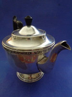 100-year-old sheffield silver-plated, tea and coffee pot, classic style