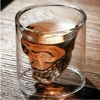Skull-shaped cup