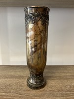 Ezüst szecessziós váza