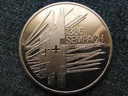 Switzerland the Battle of Sempach 5 francs 1986 b pp (id10654)