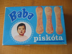 Retro Babapiskóta doboz