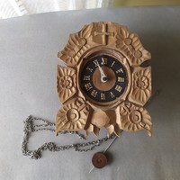 Old carved clock for sale!