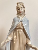 Virgin Mary porcelain statue