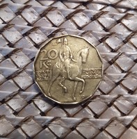 20 korona 1993 Csehország