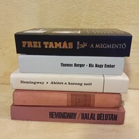 Könyvek egyben 5 db Hemingway, Berger, Frei  Az ár az egész csomagra vonatkozik!