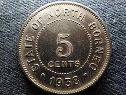 Malajzia Brit Észak-Borneó (1881-1941) 5 Cent 1938 H (id69567)
