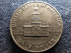 USA 200 years of the Declaration of Independence Kennedy 1/2 dollar 1976 d (id80520)