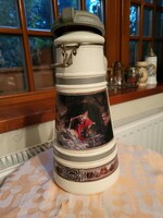 A huge German cup with a lid