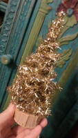 21 cm, old-gold pine tree, for a baby's room, or just for decoration.