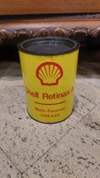 Shell retinax a grease can 1 kg and the material is included