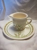 Coloroll faience pourer+plate