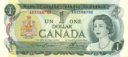 Canada 1 Canadian Dollar 1973 unc