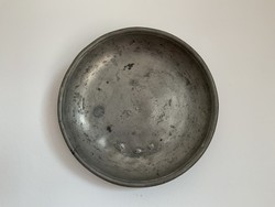 Antique pewter plate