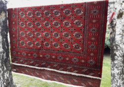 Hibátlan, Iráni-türkmén, kézi csomózású szőnyeg