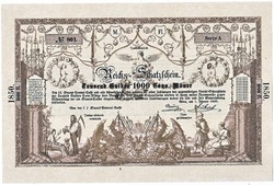 Austria 1000 gulden 1850 replica unc