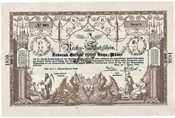 Austria 1000 Gulden 1850 REPLICA UNC