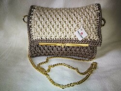 Crochet casual shoulder bag