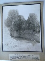 D198423 Kereki katonavár-Fehérkő vára-Somogy- régi nagyméretű fotó 1940-50's évek kartonra kasírozva