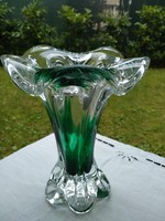 Marked rgh römische glashütte vase