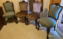 Bécsi barokk (ebédlő) székek