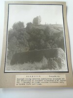 D198424 ESSEGVÁR- Bánd Herend Veszprém vm.- régi nagyméretű fotó 1940-50's évek kartonra kasírozva