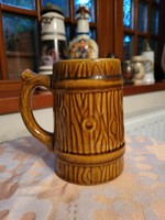 Czech ceramic beer mug