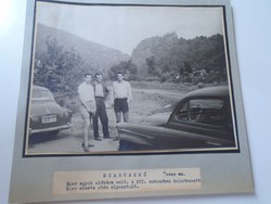 D198428 deer stone -mouse's anticipation fierce vm. Old large-scale photo from the 1950s-60s mounted on cardboard