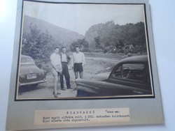D198428 Szarvaskő -Eger elővára  heves vm. régi nagyméretű fotó 1950-60's évek kartonra kasírozva