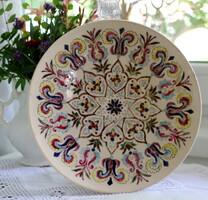 Schütz cilli wall plate, a rare Persian pattern, presumably the decor of Károlynne Habesser