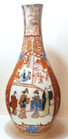 XIX. századbeli, hatalmas antik japán váza