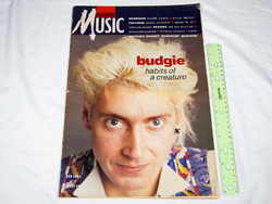 Making music magazine 89/11 budgie creatures siouxsie julian bream daniel lanois john entwislte