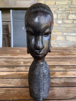 Wooden sculpture (African representation)