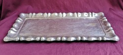 Large art deco silver tray. Marked, flawless!