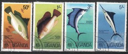 Uganda 0002 mi 149-152 €1.70