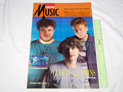 Making music magazine 90/10 cocteau twins faith no more stevie ray vaughan human league