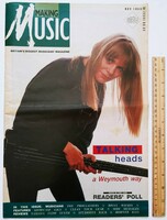 Making music magazine 88/11 talking heads tina weymouth proclaimers brian wilson keith richards u2 ye