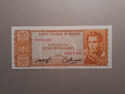 Bolívia-50 Pesos 1962 UNC