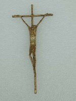 Erwin Huber marked Bronze Crucifix in 1983.