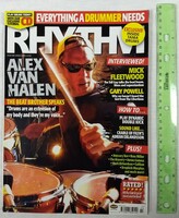 Rhythm magazine 05/3 van halen mick fleetwood gary powell cradle of filth
