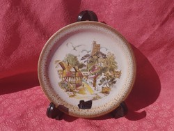 Beautiful ceramic wall plate, plate, decorative plate, hand painted