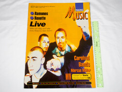 Making music magazine 95/8 live ramones roxette marcus miller r mitchum verve